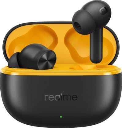 Realme Buds T200 Lite 48 hours battery Bluetooth Earbuds TWS (Volt Black) (Battery Life: 48 hours)