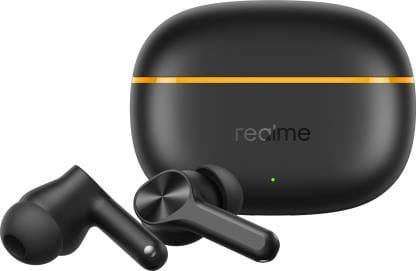 Realme Buds T200 Lite 48 hours battery Bluetooth Earbuds TWS (Volt Black) (Battery Life: 48 hours)